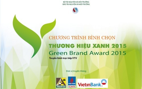 5 đơn vị và doanh nghiệp tỉnh Tây Ninh nhận giải thưởng Thương Hiệu Xanh 2015 