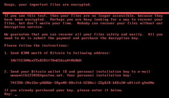 Cảnh báo về biến thể mới của mã độc tống tiền Ransomware (mã độc Petya).