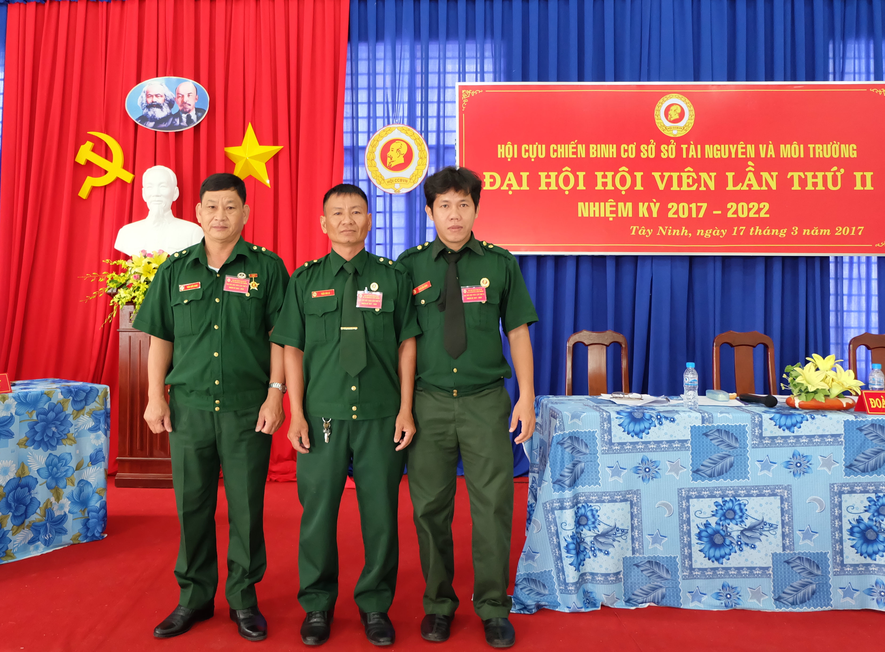Đại hội Hội Cựu chiến binh cơ sở Sở Tài nguyên và Môi trường lần thứ II nhiệm kỳ 2017 – 2022