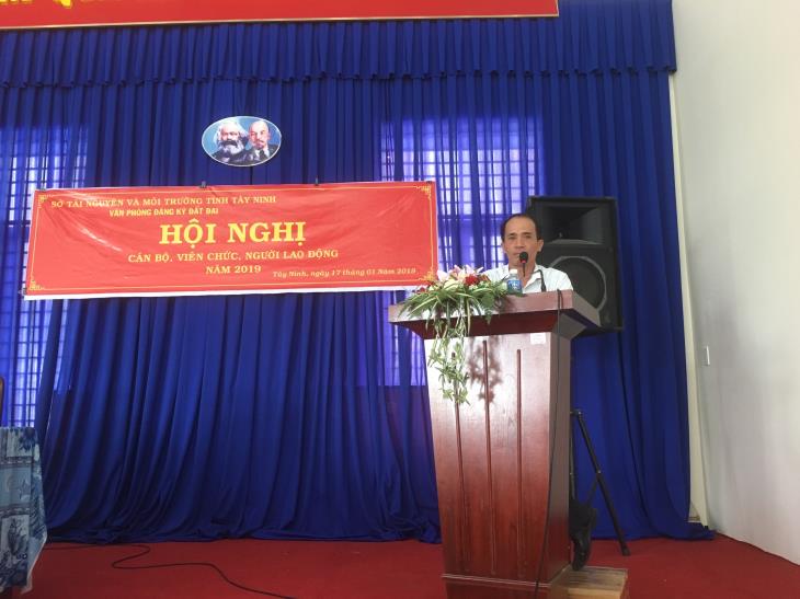 Văn phòng đăng ký đất đai tỉnh Tây Ninh tổ chức Hội nghị cán bộ, viên chức